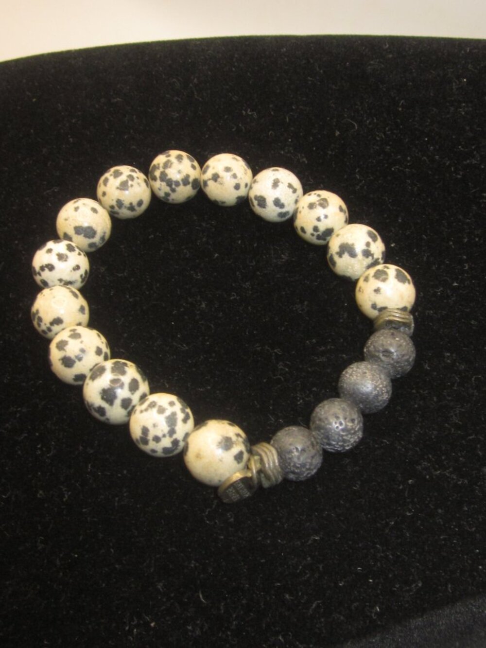 Thistle Farms Dalmation Jasper Bracelet - Picture 3 of 3